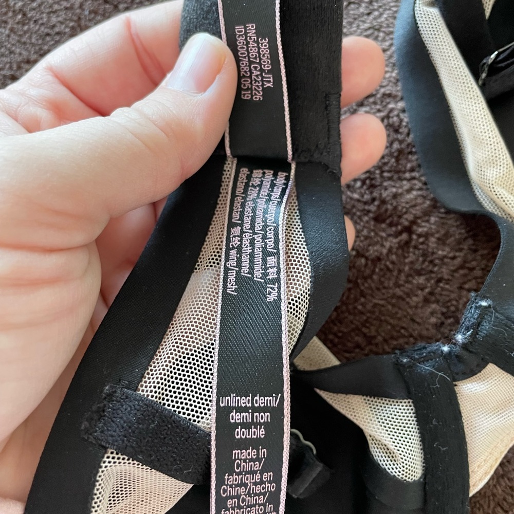 Unlined Demi Bra - Picture 4 of 4